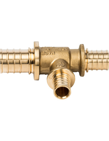 Тройник переходной STOUT 25x16x20 для труб из сшитого полиэтилена