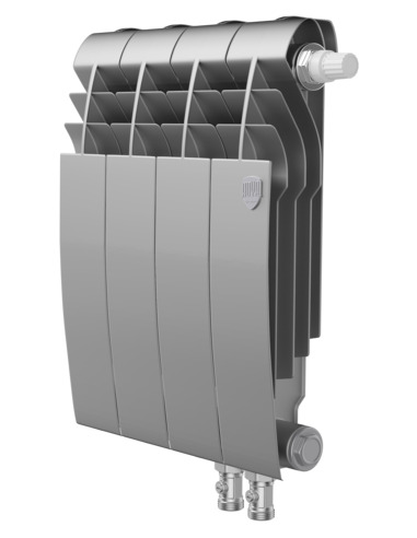Биметаллический радиатор Royal Thermo BiLiner Silver Satin VDR 350 х4