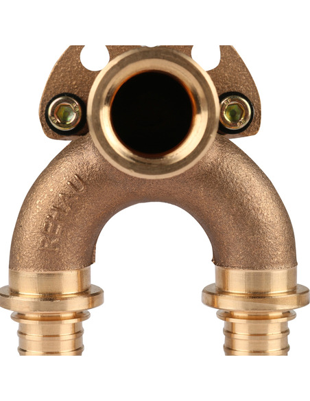 Угольник настенный проходной РЕХАУ RAUTITAN RX 16х1/2"х20 ВР короткий