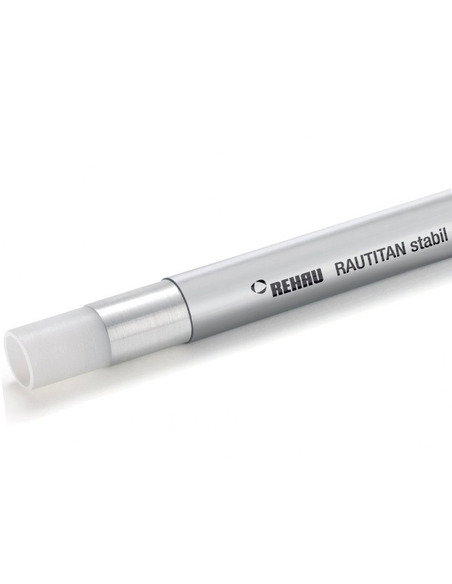 Труба из сшитого полиэтилена РЕХАУ RAUTITAN stabil 25x3,7 (бухта 50 м)