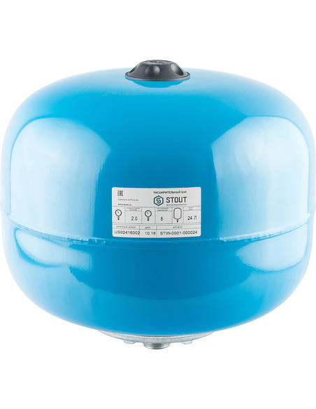 Расширительный бак STOUT STW 24, 8 бар