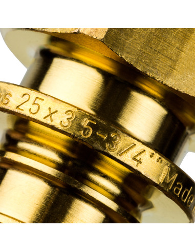 Переходник STOUT 25x3/4" ВР для труб из сшитого полиэтилена