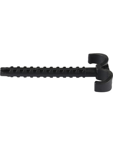 Дюбель-крюк STOUT двойной для труб 16 мм