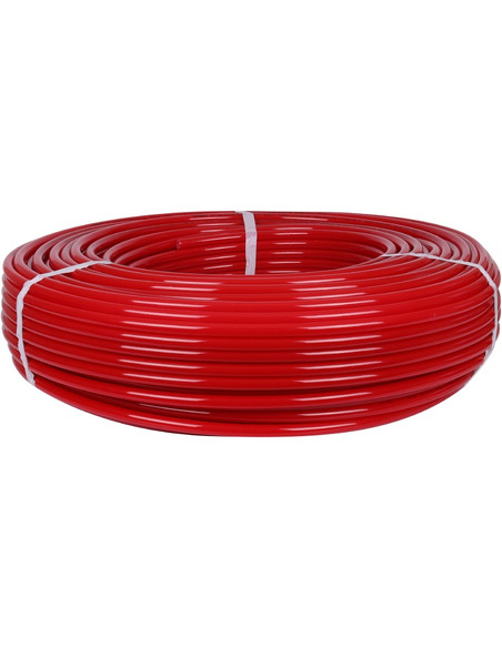 Труба из сшитого полиэтилена STOUT 16х2,0 PE-Xa/EVOH красная (бухта 300 м)