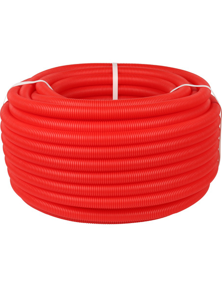 Труба гофрированная STOUT 32 мм для труб 25 мм красная