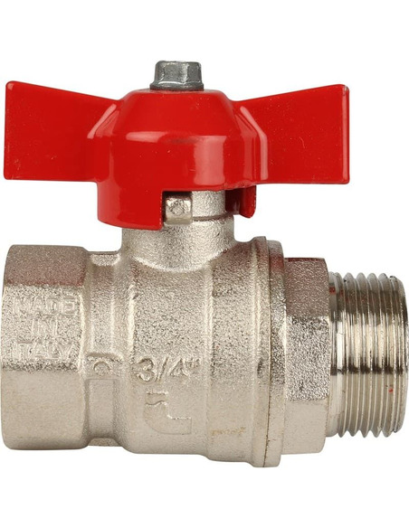 Кран шаровой ITAP IDEAL 093 3/4" НР-ВР (бабочка) Кран шаровой ITAP IDEAL 093 3/4" НР-ВР (бабочка)