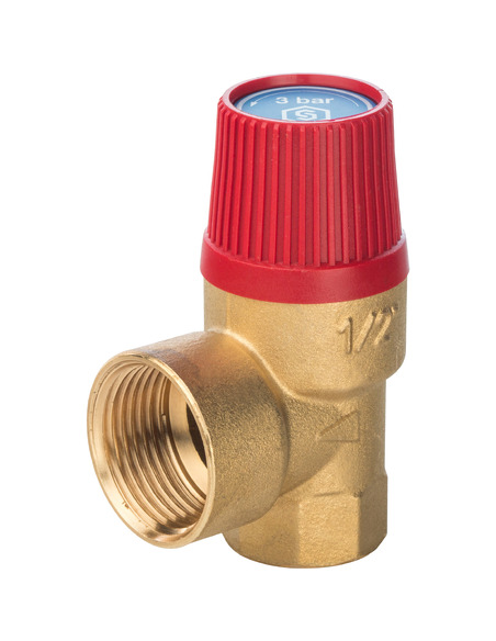 Клапан предохранительный STOUT 1/2"х3/4" 3 бар