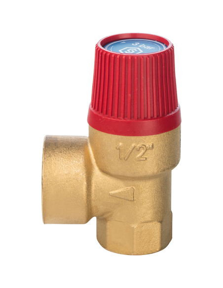 Клапан предохранительный STOUT 1/2"х3/4" 3 бар