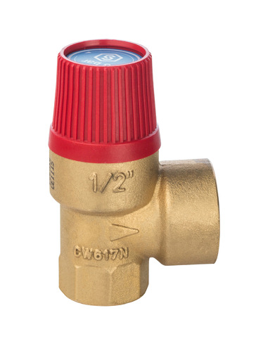 Клапан предохранительный STOUT 1/2"х3/4" 3 бар