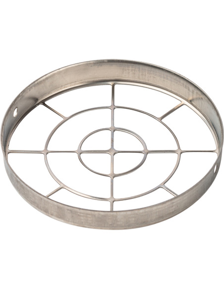 Решетка из нержавейки STOUT Ø80 для воздухоподводящей трубы