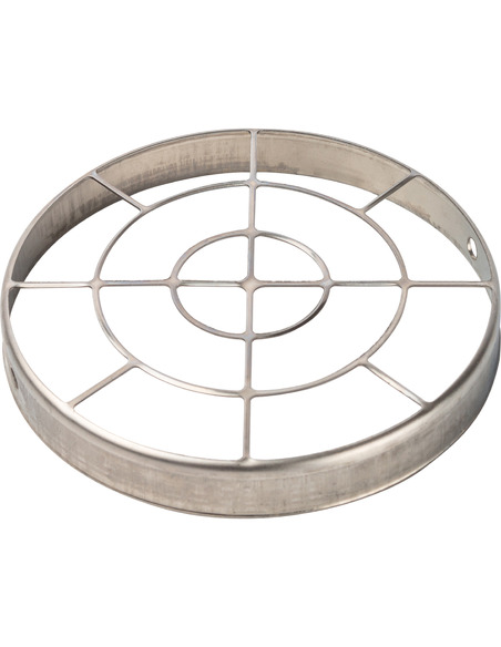 Решетка из нержавейки STOUT Ø80 для воздухоподводящей трубы