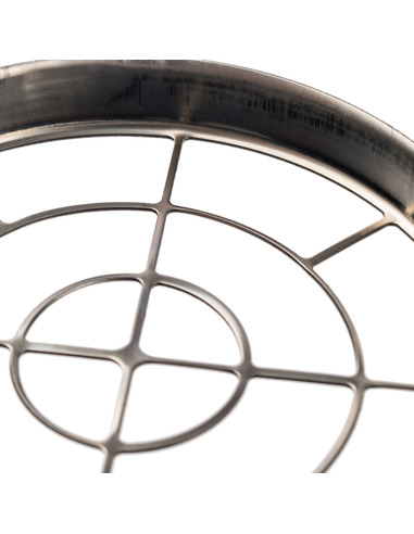 Решетка из нержавейки STOUT Ø80 для воздухоподводящей трубы