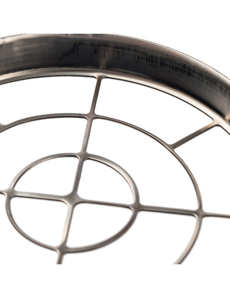 Решетка из нержавейки STOUT Ø80 для воздухоподводящей трубы