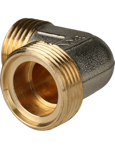 Угольник STOUT 20x1/2" НР для металлопластиковых труб обжим