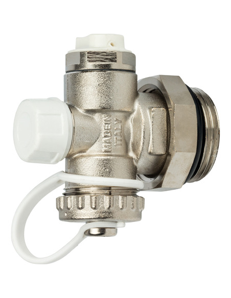 Регулируемый концевой фитинг STOUT 1" с вентилем и ручным воздухоотводчиком