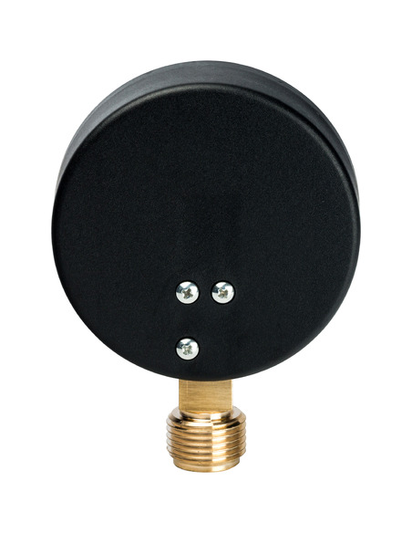 Манометр STOUT 80 мм, 1/2", 0-6 бар, радиальный