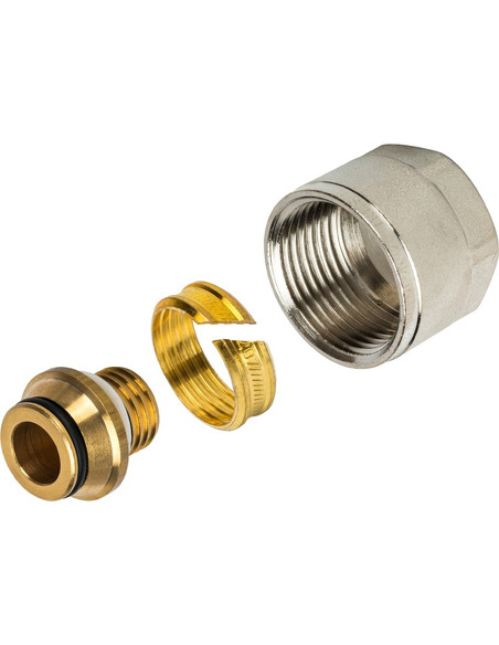 Фитинг компрессионный STOUT для труб PEX-AL-PEX 20х2,0х3/4"