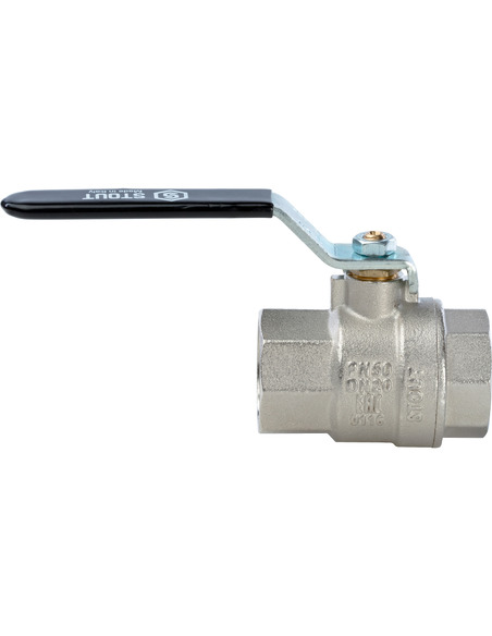 Кран шаровой STOUT полнопроходной 3/4" ВР-ВР (рычаг)