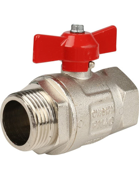 Кран шаровой ITAP IDEAL 093 1 1/4" НР-ВР (бабочка) Кран шаровой ITAP IDEAL 093 1 1/4" НР-ВР (бабочка)