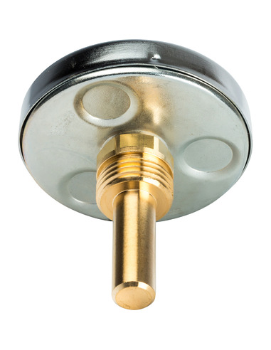 Термометр биметаллический STOUT 63 мм, 0-120ºС погружной, гильза 50 мм