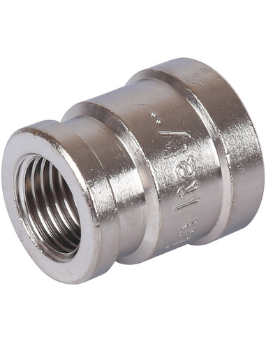 Муфта переходная никелированная STOUT 1/4"х1/8" ВР