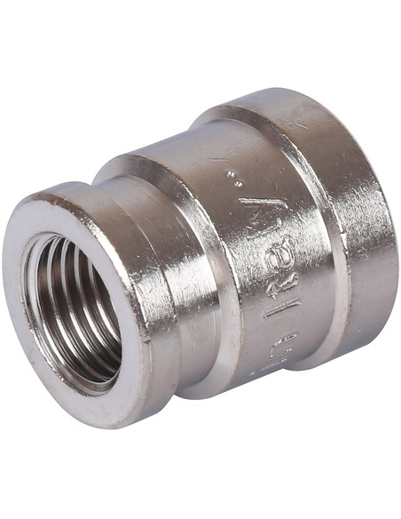 Муфта переходная никелированная STOUT 1/4"х1/8" ВР