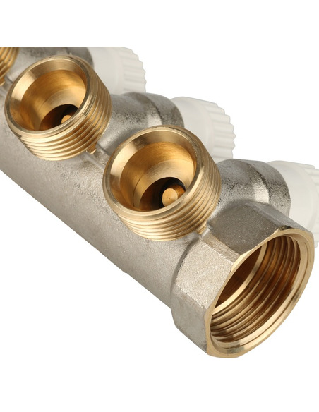 Коллектор распределительный STOUT 1", 3 вых. 3/4" ЕК