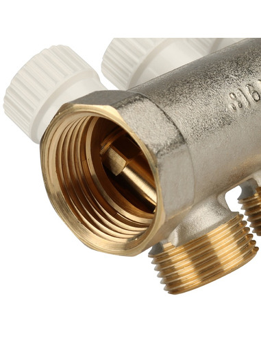 Коллектор распределительный STOUT 1", 3 вых. 3/4" ЕК