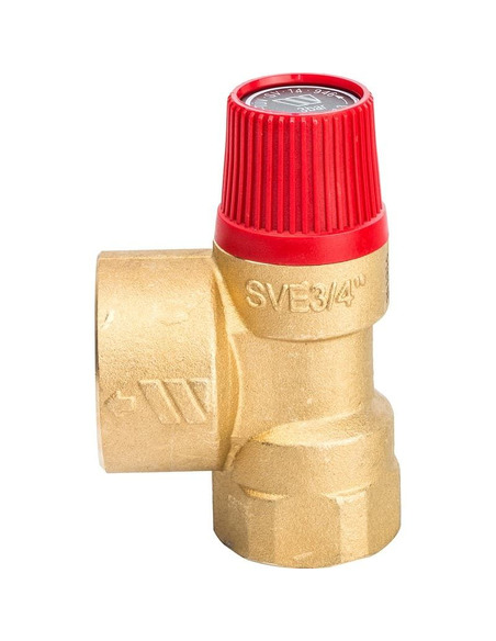 Клапан предохранительный STOUT 3/4"х1" 3 бар