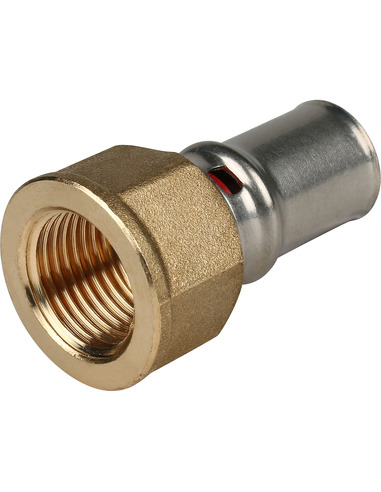 Переходник STOUT 16x1/2" ВР для металлопластиковых труб пресс