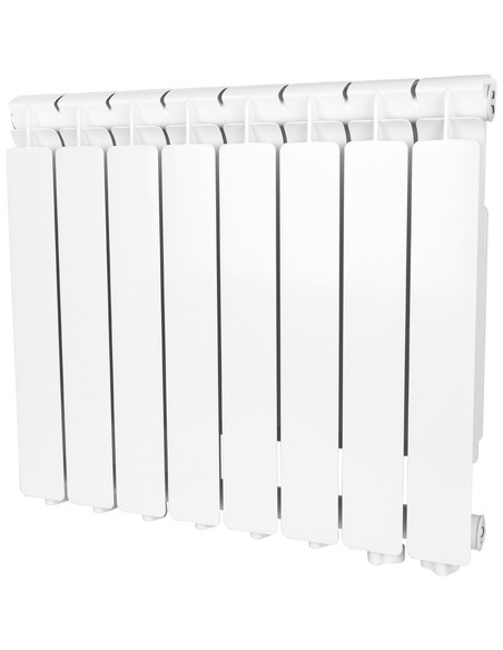 Алюминиевый радиатор STOUT Bravo 500 х8 нижн. подкл.