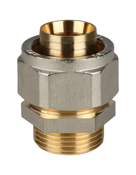 Переходник STOUT 32x1" НР для металлопластиковых труб обжим