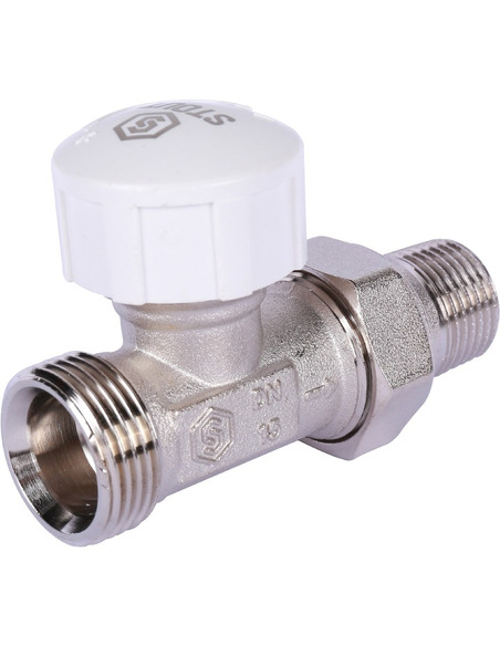 Клапан термостатический STOUT 1/2"х3/4" ЕК прямой