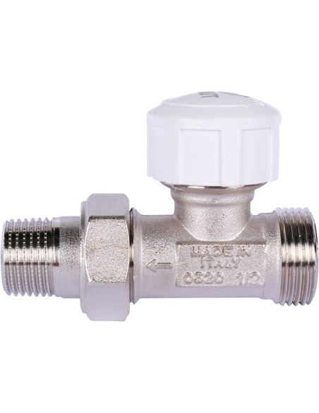 Клапан термостатический STOUT 1/2"х3/4" ЕК прямой