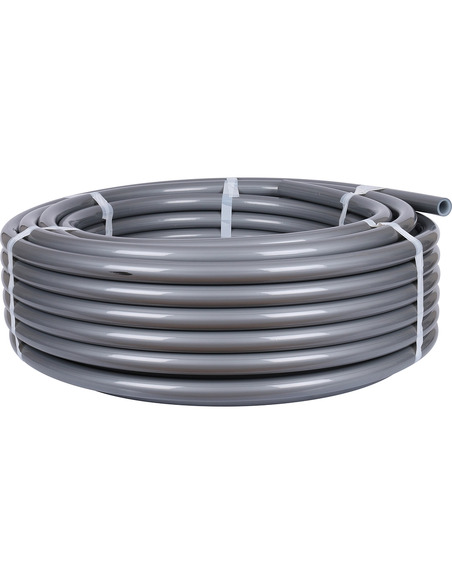 Труба из сшитого полиэтилена STOUT 32х4,4 PE-Xa/EVOH серая (бухта 50 м)