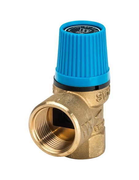 Клапан предохранительный STOUT 1/2"х3/4" 8 бар