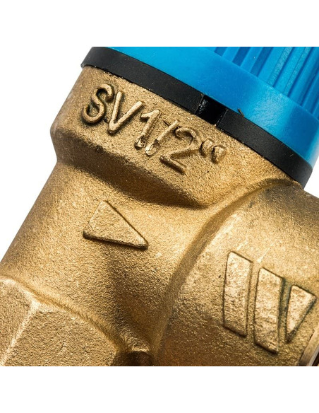 Клапан предохранительный STOUT 1/2"х3/4" 8 бар