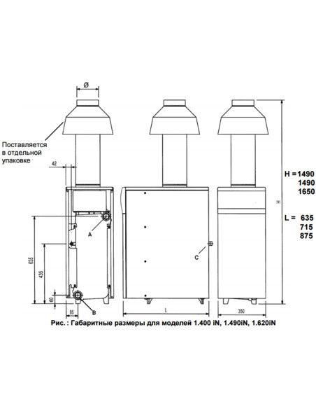 Газовый котел BAXI SLIM 1.620 iN