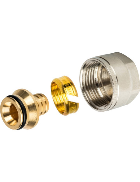 Фитинг компрессионный STOUT для труб PEX 16х2,0х3/4" Фитинг компрессионный STOUT для труб PEX 16х2,0х3/4"