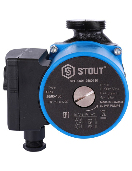 Насос циркуляционный STOUT 25/60 130