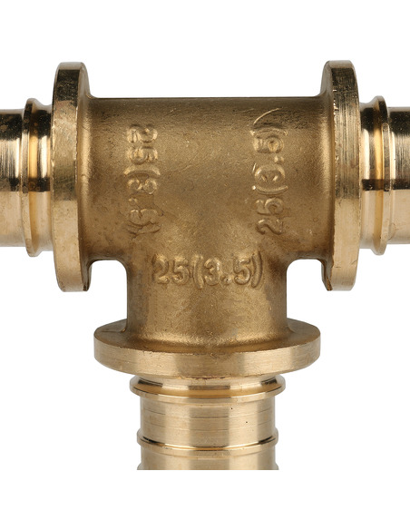 Тройник STOUT 25x25x25 для труб из сшитого полиэтилена