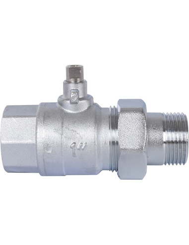 Кран шаровой STOUT 2-ходовой зональный 1" со сгоном