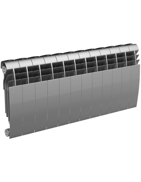 Биметаллический радиатор Royal Thermo BiLiner Silver Satin 350 х12