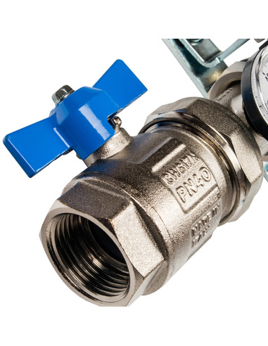 Коллектор STOUT из нержавеющей стали в сборе без расходомеров 2 вых.