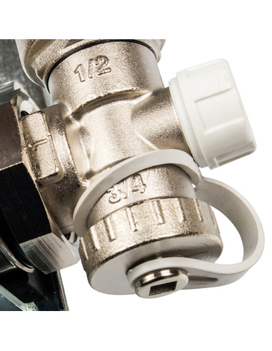 Коллектор STOUT из нержавеющей стали в сборе без расходомеров 2 вых.