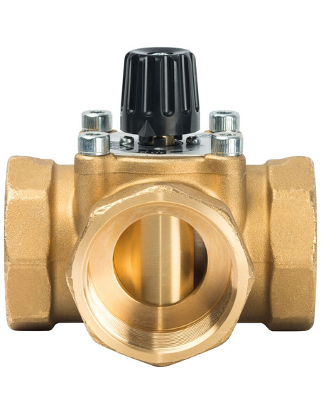 Клапан трехходовой смесительный STOUT 2" ВР, Kvs 40