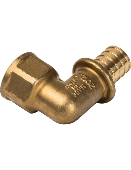 Угольник STOUT 20x1/2" ВР для труб из сшитого полиэтилена