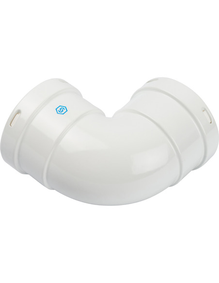 Отвод STOUT Ø80 - 90° м/м