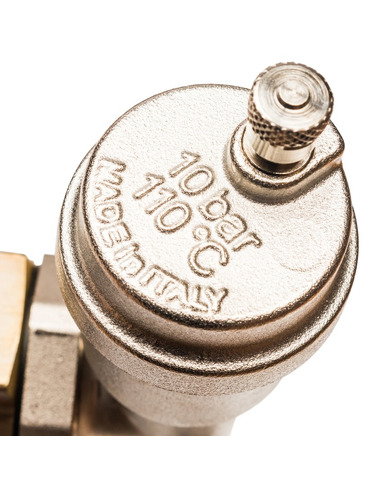 Коллектор STOUT из латуни в сборе с расходомерами 10 вых.