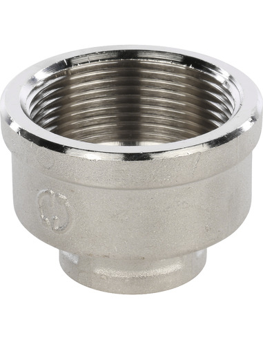 Муфта переходная никелированная STOUT 1 1/2"х3/4" ВР